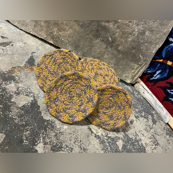 Ethically Made Rug Coasters - Picture 6 of 9